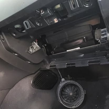 Dashboard components after repair