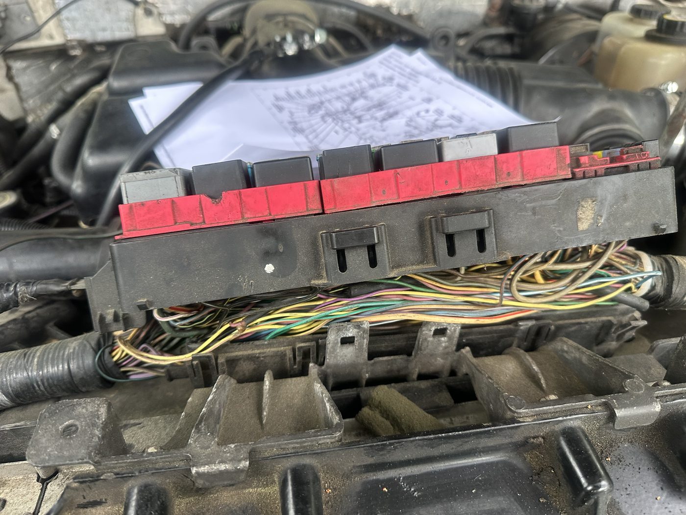 Vehicle electrical module and wiring repair